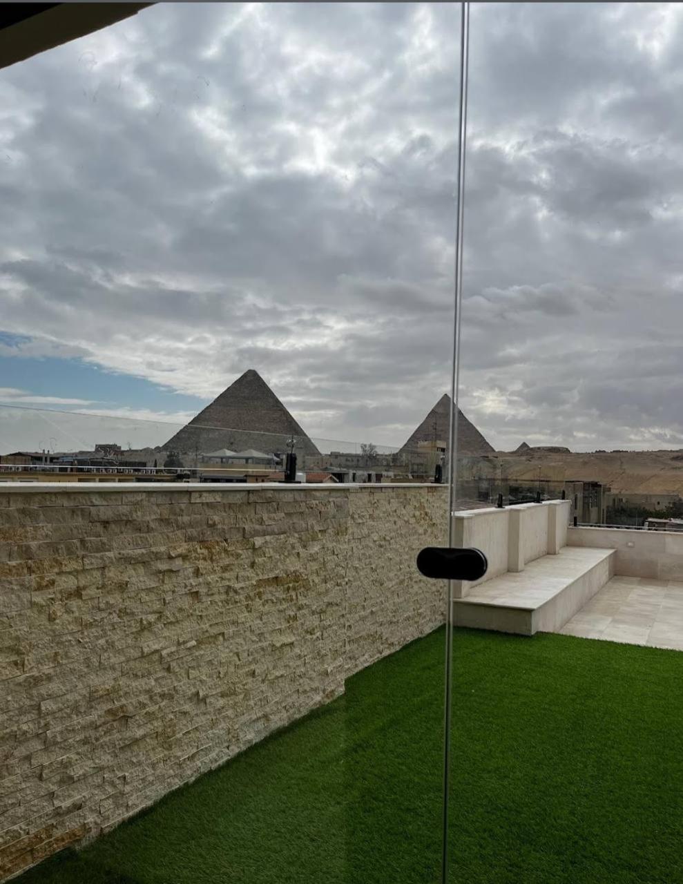 Hotel Aziz Egypt Pyramids View Kafret el-Gabal Zewnętrze zdjęcie